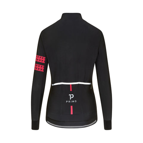 Baldo Long Sleeve Spring Jacket Fuchsia - PRIMO - Cycling Apparel 