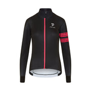 Baldo Long Sleeve Spring Jacket Fuchsia - PRIMO - Cycling Apparel 