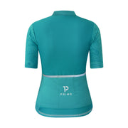 Corsa Paisley Turquoise Women Jersey - PRIMÓR 
