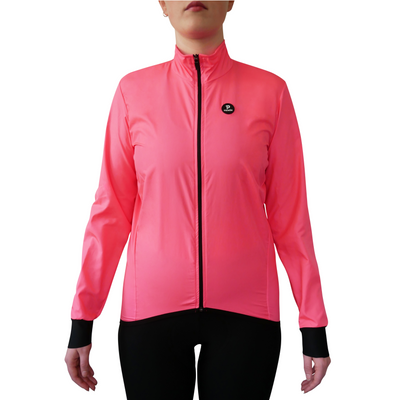 Brezza High-Vis Pink Women Windproof Jacket - PRIMÓR 