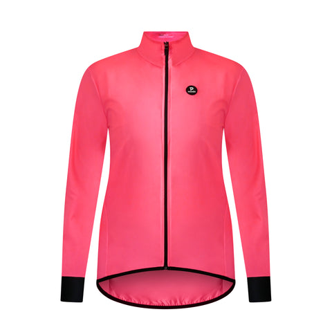 Brezza High-Vis Pink Women Windproof Jacket - PRIMÓR 
