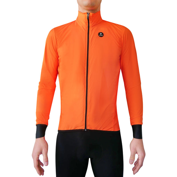 Brezza High-Vis Orange Fluo Windproof Jacket - PRIMÓR 
