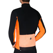 Zoncolan Black/Orange Winter Jacket - PRIMÓR 